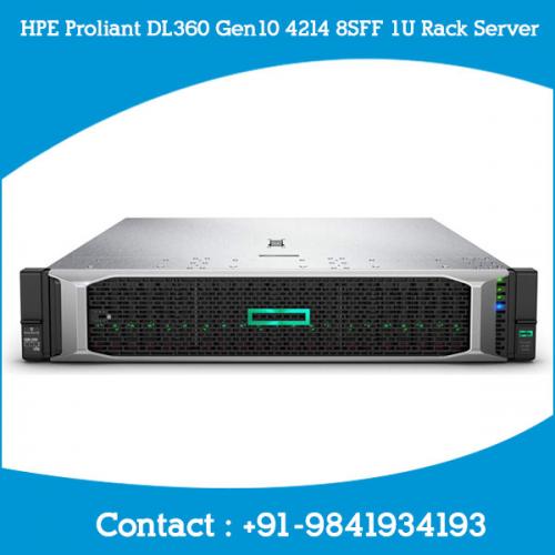 HPE Proliant DL360 Gen10 4214 8SFF 1U Rack Server dealers price chennai, hyderabad, telangana, tamilnadu, india